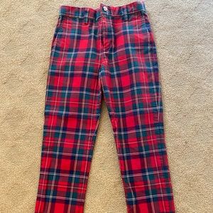 Vineyard Vines boys plaid pants size 7